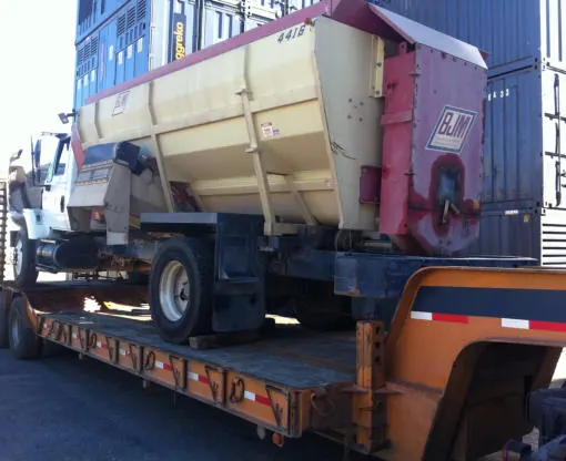 Transporte de tanque